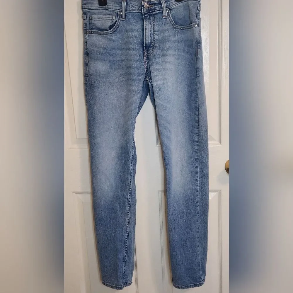 Levi's Strauss Signature Slim Light Blue Men's Classic Jeans 32
